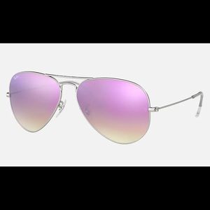Purple Flash Ray Bans (with case)